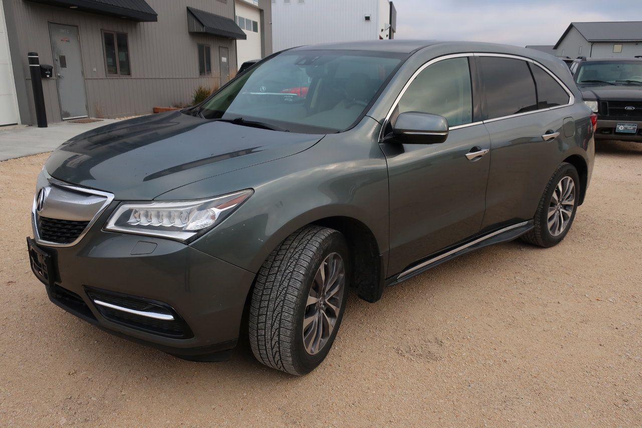 Used 2014 Acura MDX 7 seater  luxury SUV AWD 6 cyl Navigation Package only 170,000 km for sale in West Saint Paul, MB