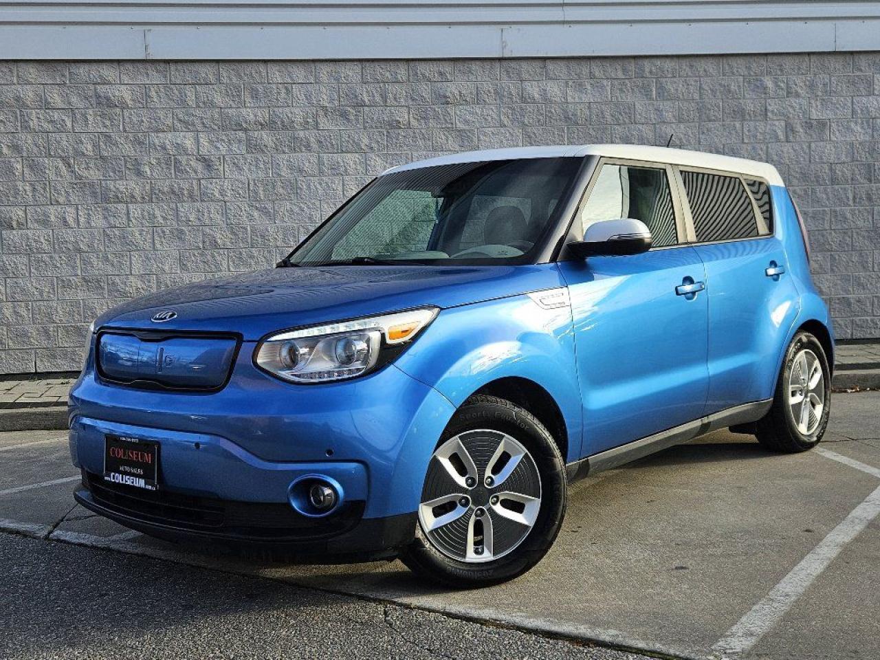 <p>2018 Kia Soul EV Electric: Drive Smart, Save Big!</p><p>Why just drive when you can drive electric? Compact SUV thats as fun as it is fuel-efficient, and it doesnt need a single drop of gas. Brand new drive battery installed by Kia!</p><p>Fully loaded! Finished In Caribbean Blue on grey leather! Navigation! Heated seats! Back up Camera!</p><p>Charge up your day, save on gas, and explore in style with the Kia Soul Electric every mile is easy on your wallet and kinder to the planet.</p><p>{ CERTIFIED PRE-OWNED }</p><p>**THIS VEHICLE COMES FULLY CERTIFIED WITH A SAFETY CERTIFICATE & SERVICED AT NO EXTRA COST**</p><p>**$0 DOWN...PRIME RATE FINANCING APPROVALS**o.a.c.</p><p>WE CAN FINANCE INTERNATIONAL STUDENTS, NEW IMMIGRANTS, WORK PERMITS, #9 SIN, AND PR RESIDENTS!</p><p>#BEST DEAL IN TOWN! WHY PAY MORE ANYWHERE ELSE?</p><p>TAKE ADVANTAGE OF OUR VOLUME BASED PRICING TO ENSURE YOU ARE GETTING **THE BEST DEAL IN TOWN**!!! THIS VEHICLE COMES FULLY CERTIFIED WITH A SAFETY CERTIFICATE AT NO EXTRA COST! FINANCING AVAILABLE & EXTENDED WARRANTIES AVAILABLE ON ALL VEHICLES!</p><p>COLISEUM AUTO SALES PROUDLY SERVING THE CUSTOMERS FOR OVER 25 YEARS! NOW WITH 2 LOCATIONS TO SERVE YOU BETTER. COME IN FOR A TEST DRIVE TODAY!<br>FOR ALL FAMILY LUXURY VEHICLES..SUVS..AND SEDANS PLEASE VISIT....</p><p>COLISEUM AUTO SALES ON WESTON<br>301 WESTON ROAD<br>TORONTO, ON M6N 3P1</p>