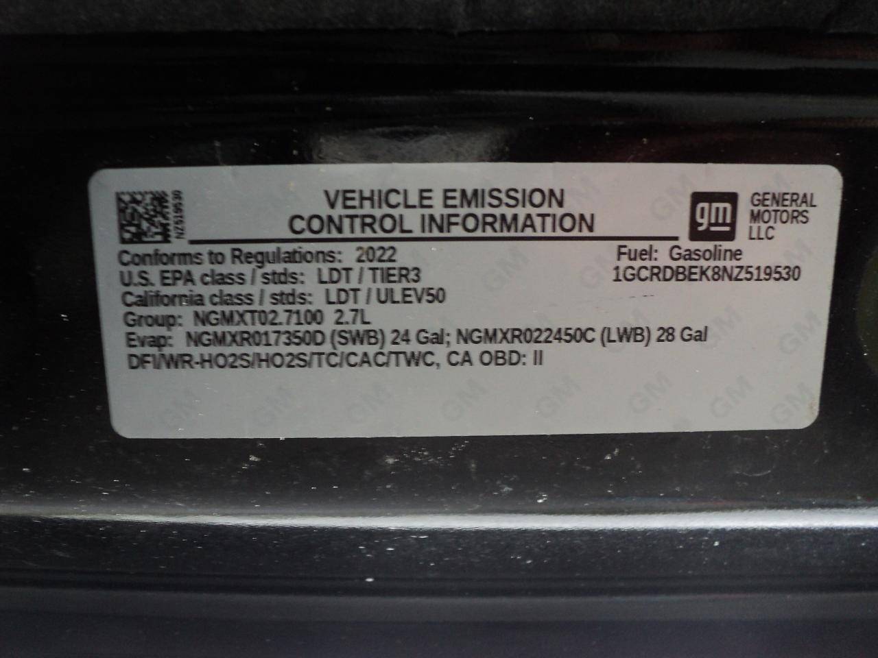 2022 Chevrolet Silverado 1500 Custom DoubleCab 4x4 2.7L4cyl 6'7"Box BackUpCam - Photo #30