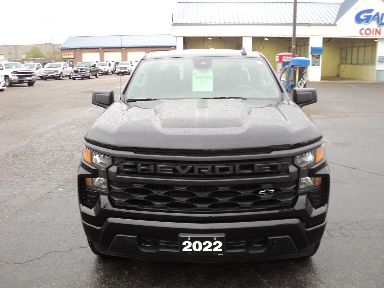 2022 Chevrolet Silverado 1500 Custom DoubleCab 4x4 2.7L4cyl 6'7"Box BackUpCam - Photo #4