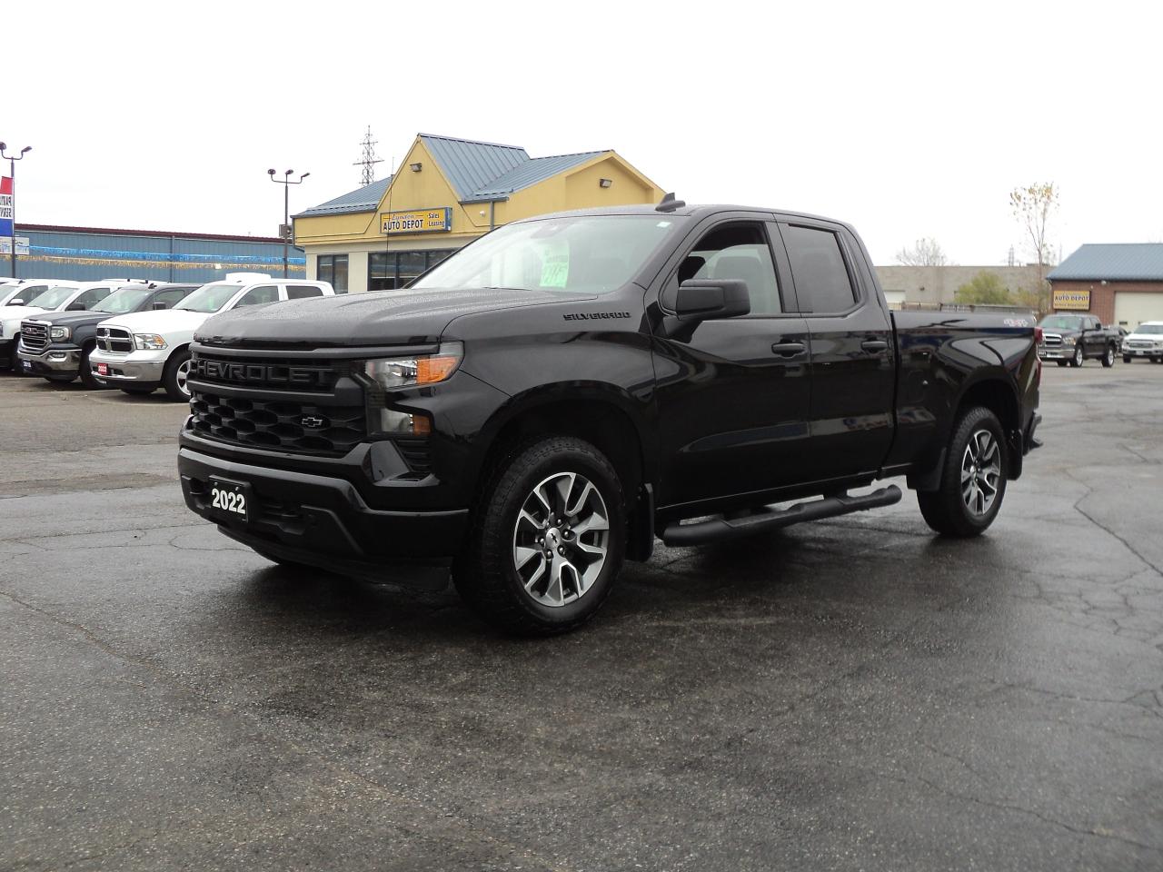 Used 2022 Chevrolet Silverado 1500 Custom DoubleCab 4x4 2.7L4cyl 6'7