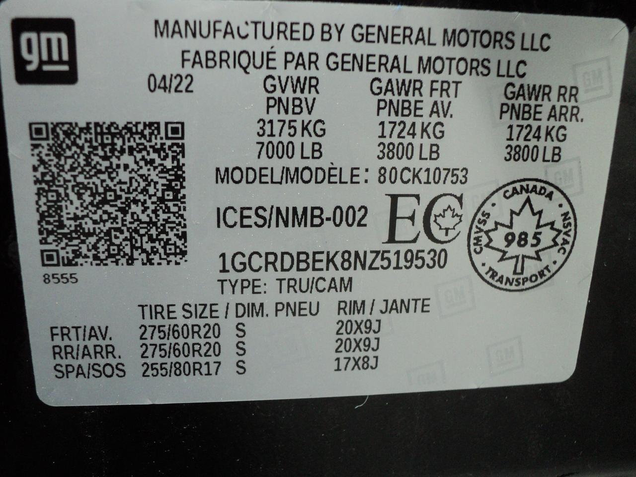 2022 Chevrolet Silverado 1500 Custom DoubleCab 4x4 2.7L4cyl 6'7"Box BackUpCam - Photo #31