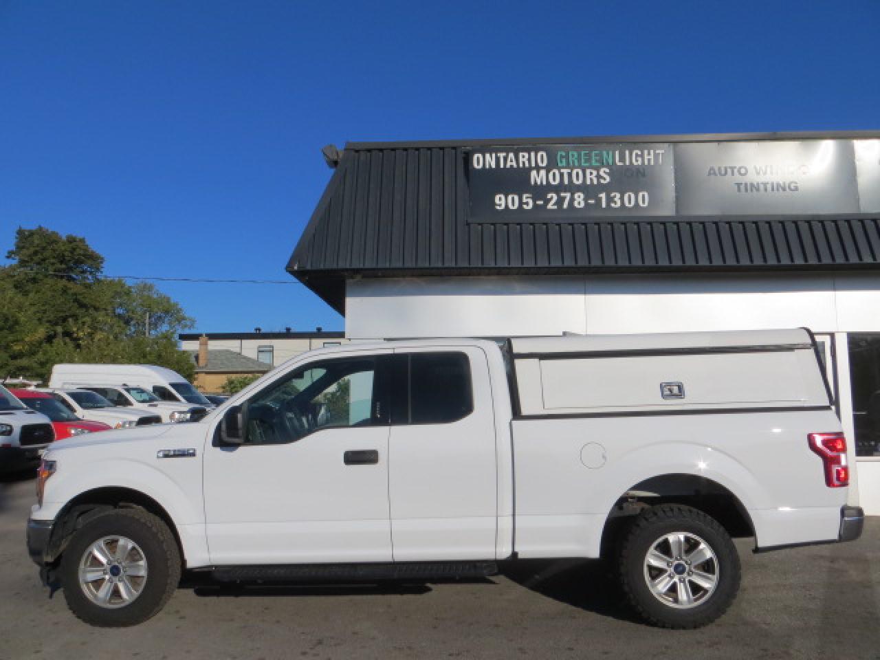 Used 2018 Ford F-150 CERTIFIED,4X4,V8, 5L, SUPERCAB,6.5 FT BOX & CAP for sale in Mississauga, ON