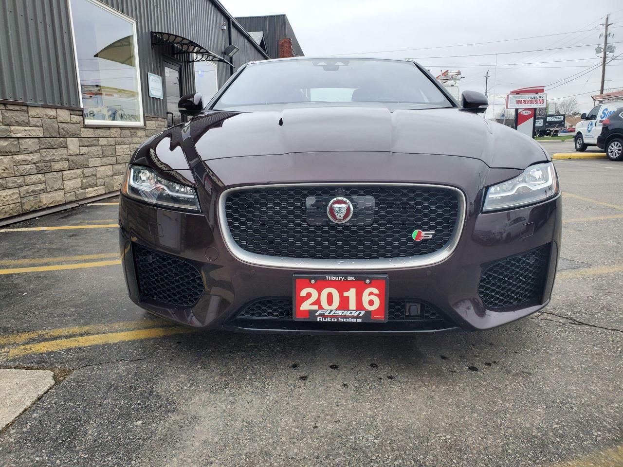 2016 Jaguar XF S-AWD-380HP-LEATHER-SUNROOF-NAVIGATION-HEATED SEAT - Photo #7