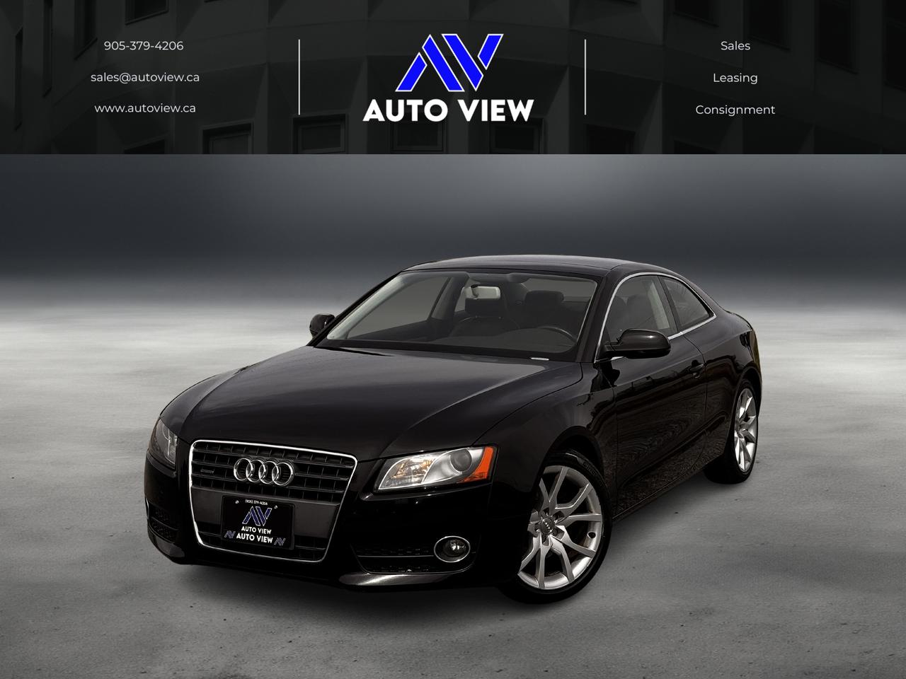 2010 Audi A5 2.0L Premium **QUATTRO AWD**LOW KM'S**