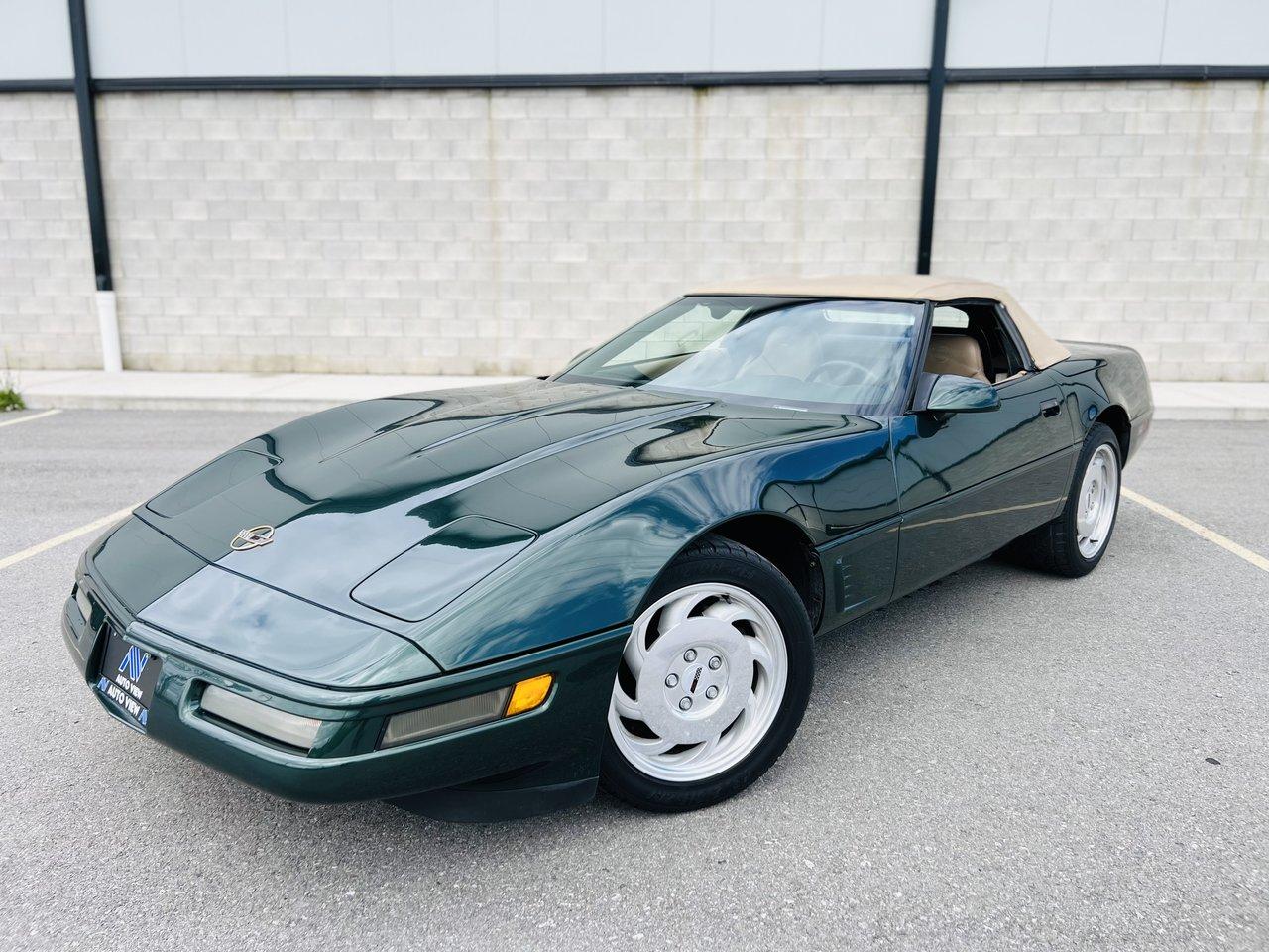 1995 Chevrolet Corvette Convertible **POLO GREEN** - Photo #1