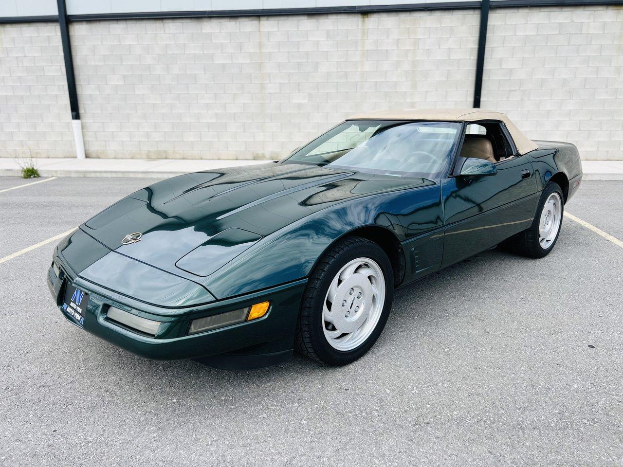 1995 Chevrolet Corvette Convertible **POLO GREEN** - Photo #9