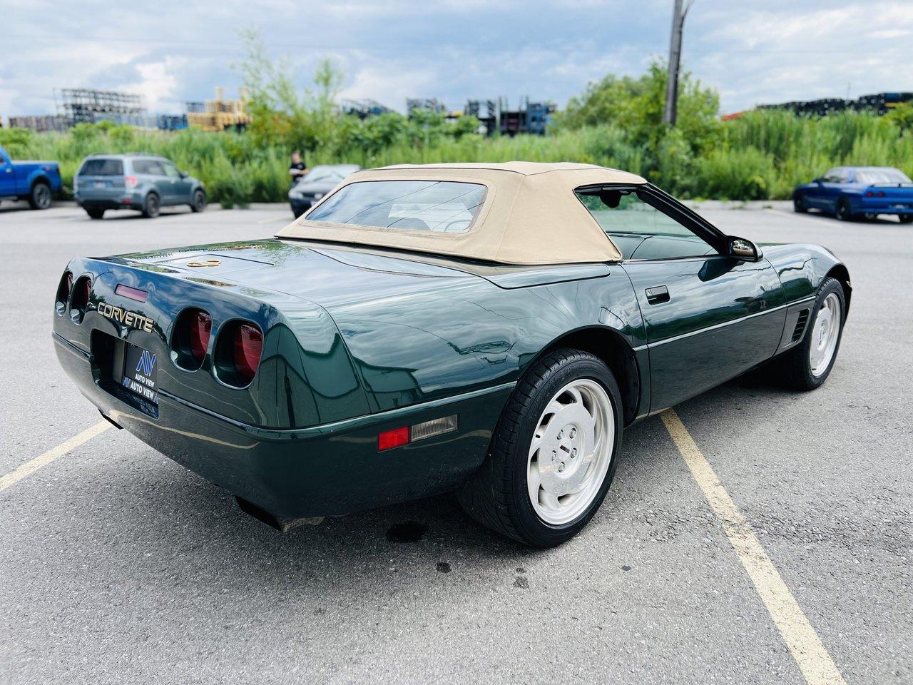 1995 Chevrolet Corvette Convertible **POLO GREEN** Photo4