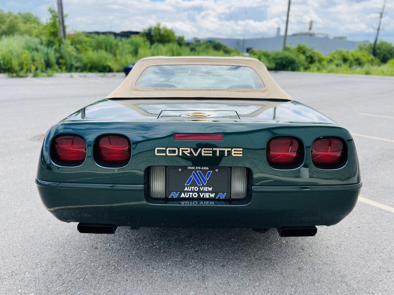 1995 Chevrolet Corvette Convertible **POLO GREEN** - Photo #6