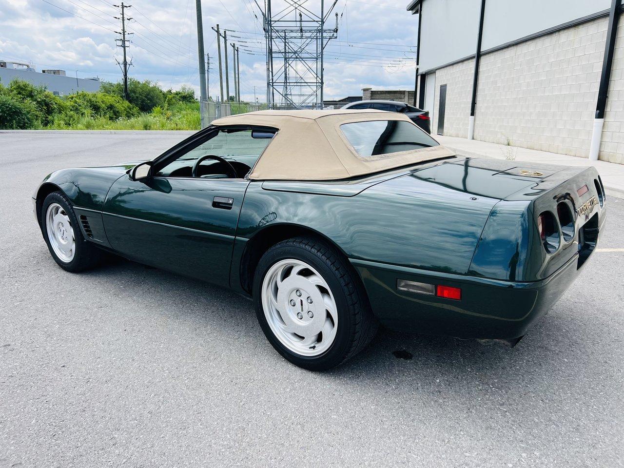 1995 Chevrolet Corvette Convertible **POLO GREEN** - Photo #7