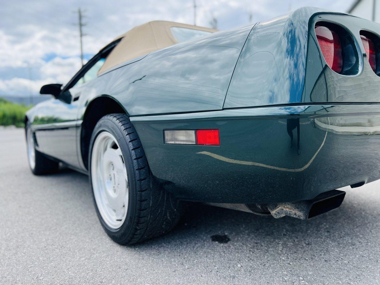 1995 Chevrolet Corvette Convertible **POLO GREEN** - Photo #15