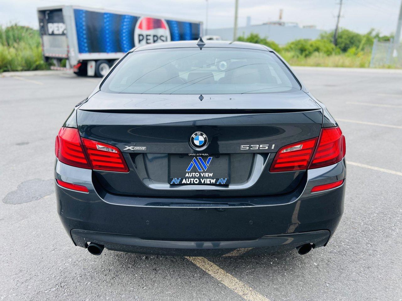 2013 BMW 5 Series 535i xDrive **BROWN LEATHER INTERIOR** - Photo #6