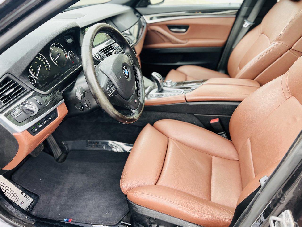 2013 BMW 5 Series 535i xDrive **BROWN LEATHER INTERIOR** - Photo #16