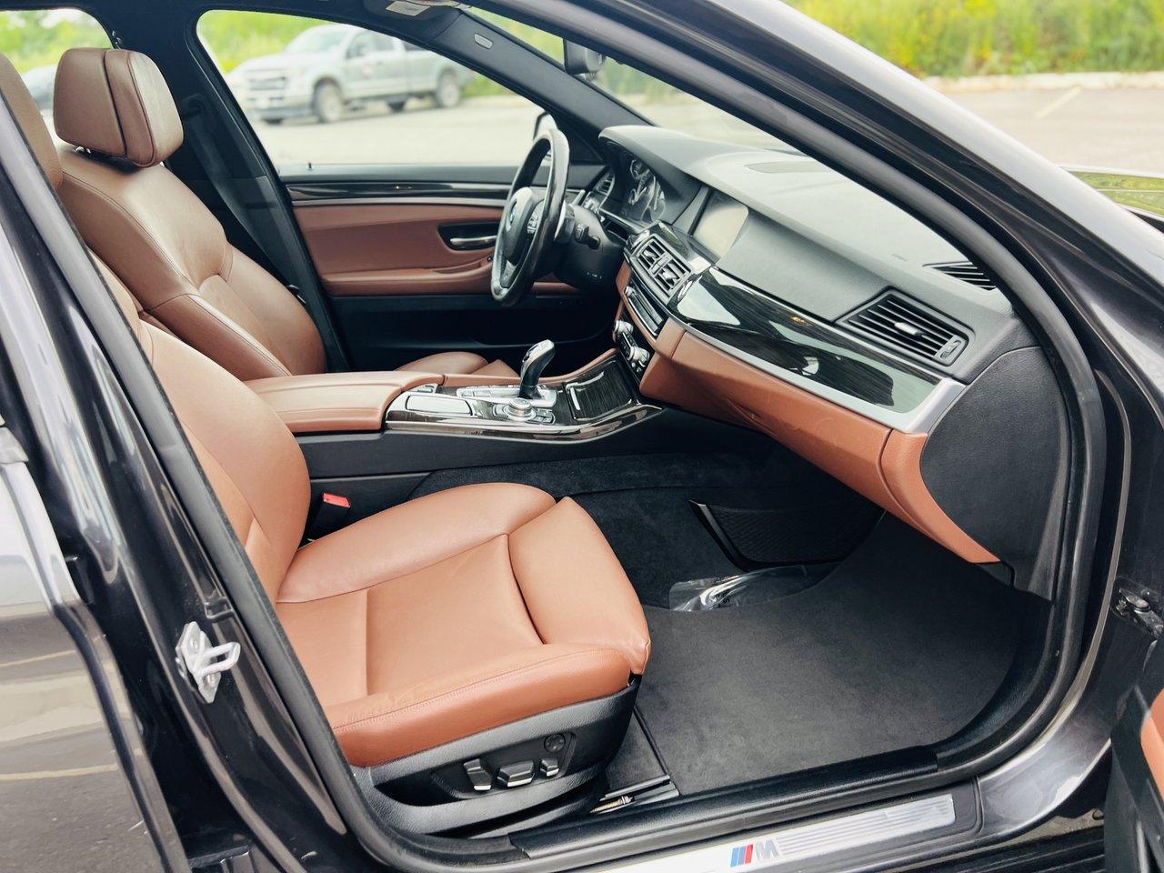 2013 BMW 5 Series 535i xDrive **BROWN LEATHER INTERIOR** - Photo #23