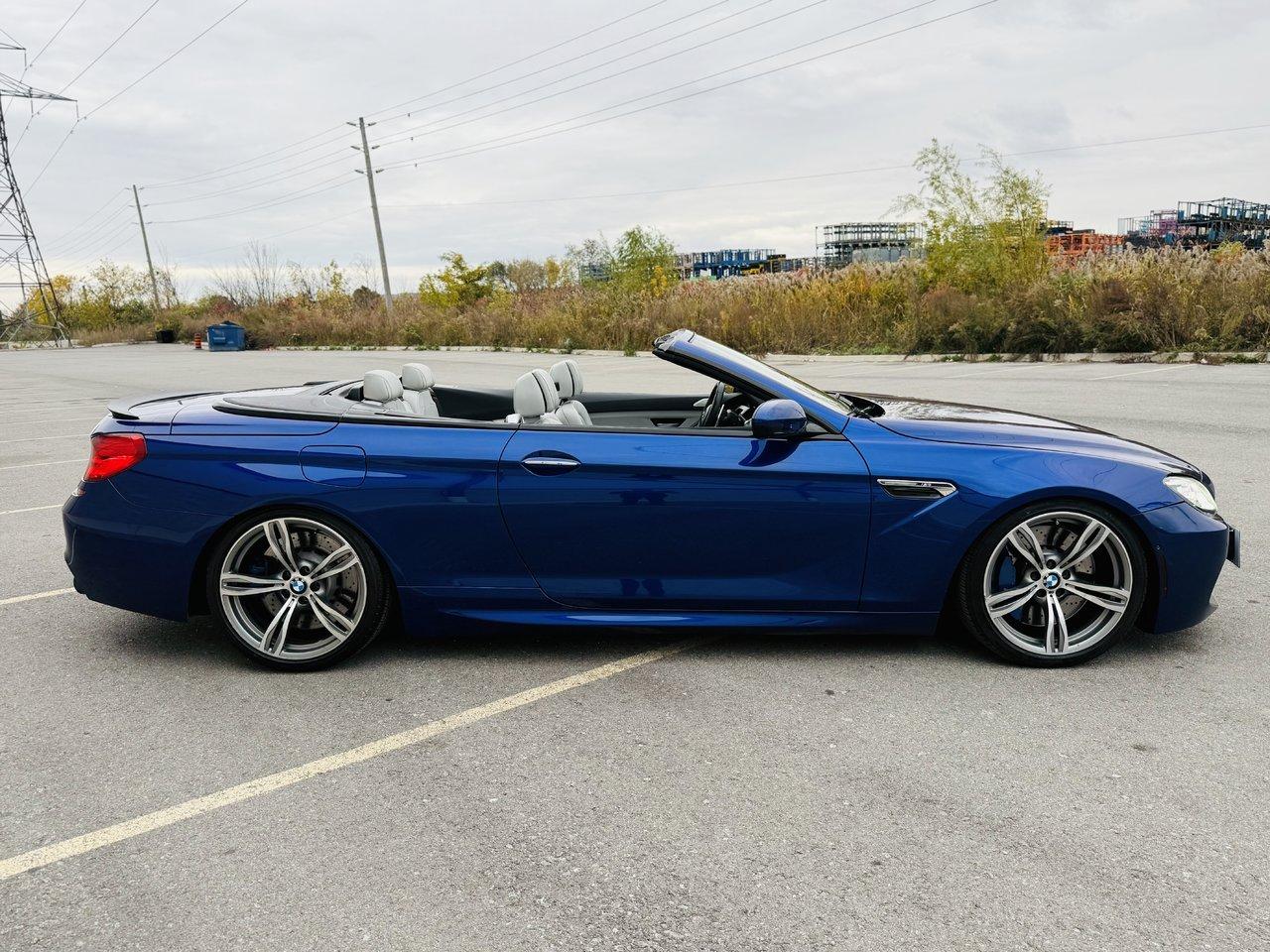 2012 BMW M6 CONVERTIBLE **SAN MARINO BLUE METALLIC PAINT** Photo3