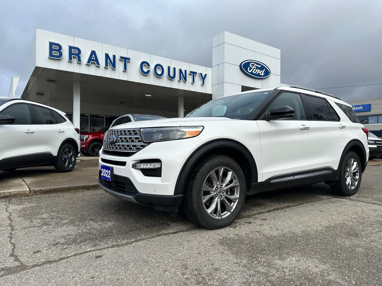 Used 2022 Ford Explorer LIMITED for sale in Brantford, ON