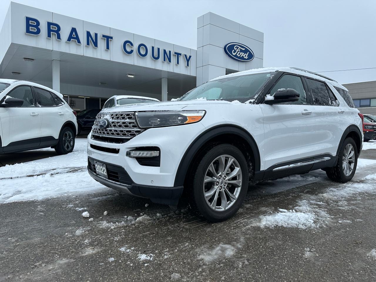 Used 2022 Ford Explorer LIMITED for sale in Brantford, ON