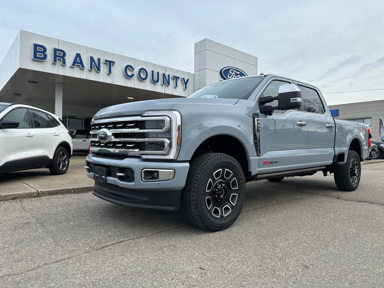 New 2024 Ford F-250 PLATINUM DIESEL , TWIN PANEL, MOONROOF for sale in Brantford, ON