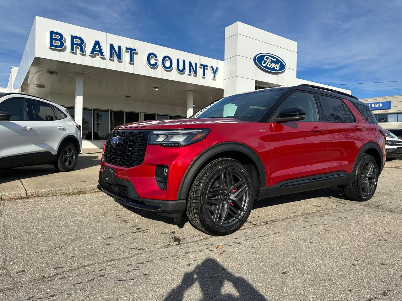 New 2025 Ford Explorer ST LINE , PANORAMIC ROOF, BLACK ROOF , STREET PACK for sale in Brantford, ON