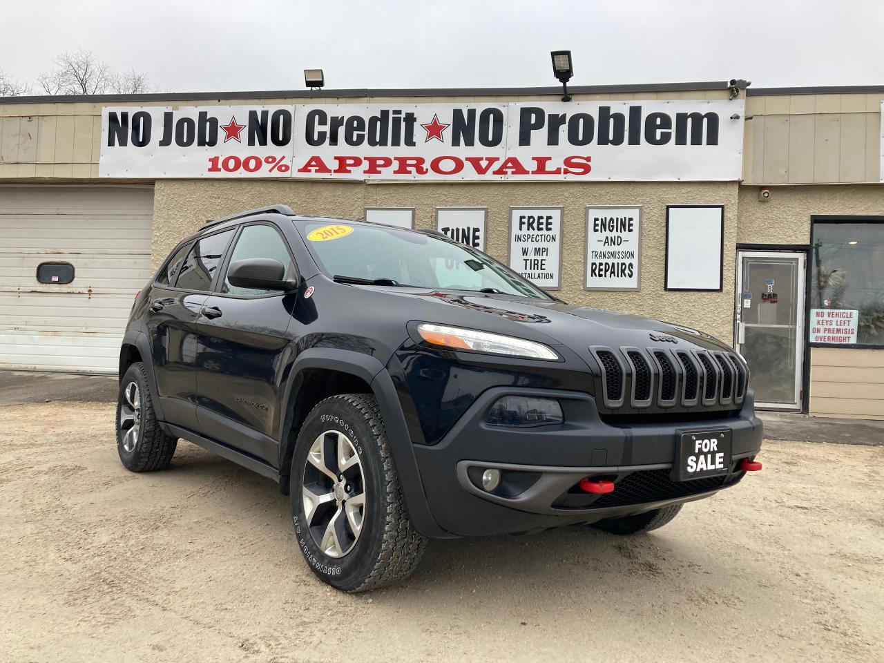 Used 2015 Jeep Cherokee Trailhawk for sale in Winnipeg, MB