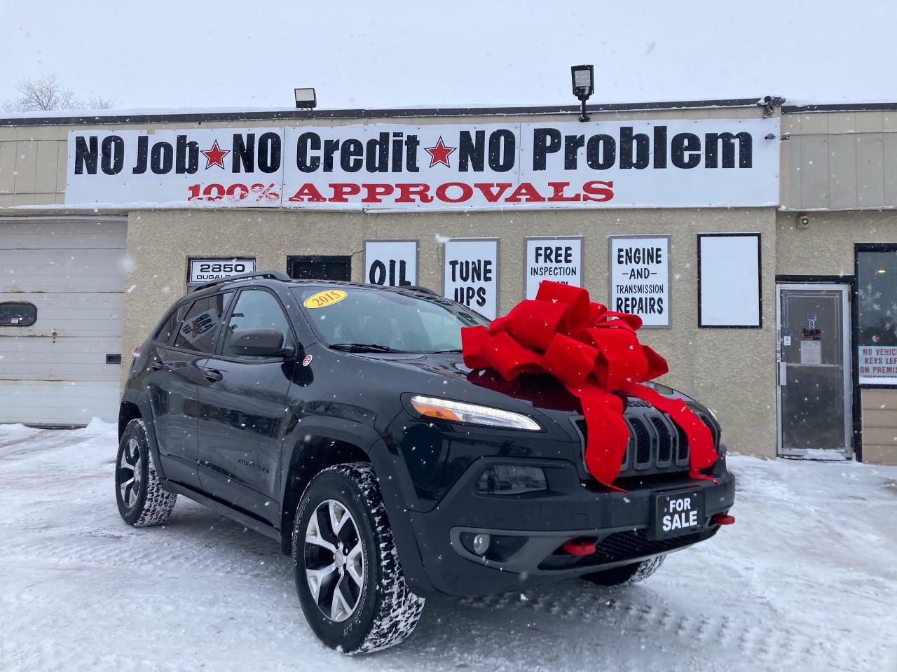 Used 2015 Jeep Cherokee Trailhawk for sale in Winnipeg, MB