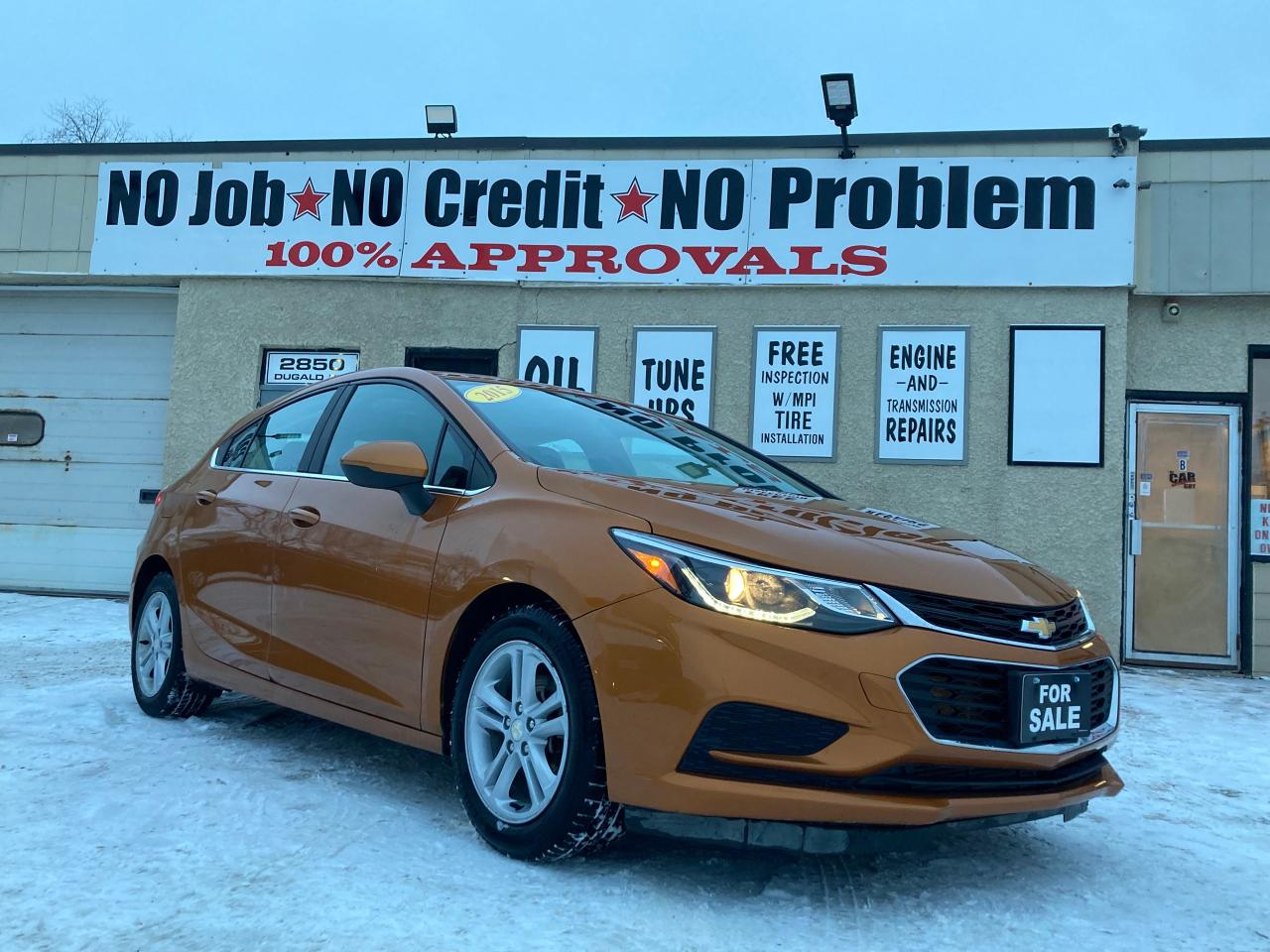 Used 2017 Chevrolet Cruze 4DR HB 1.4L LT W/1SD for sale in Winnipeg, MB