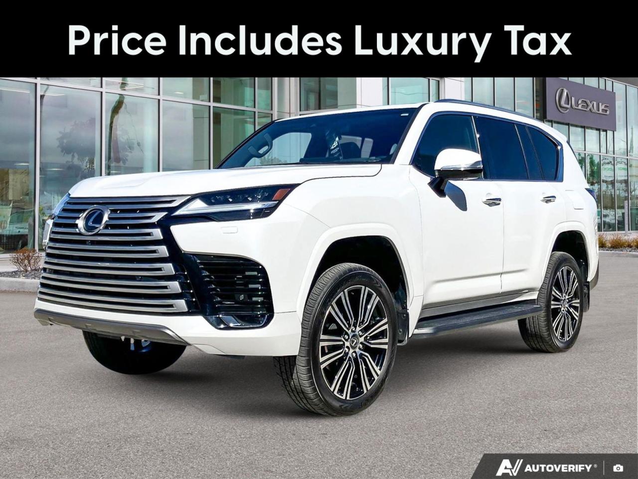 New 2024 Lexus LX 600 Luxury Demo for sale in Winnipeg, MB