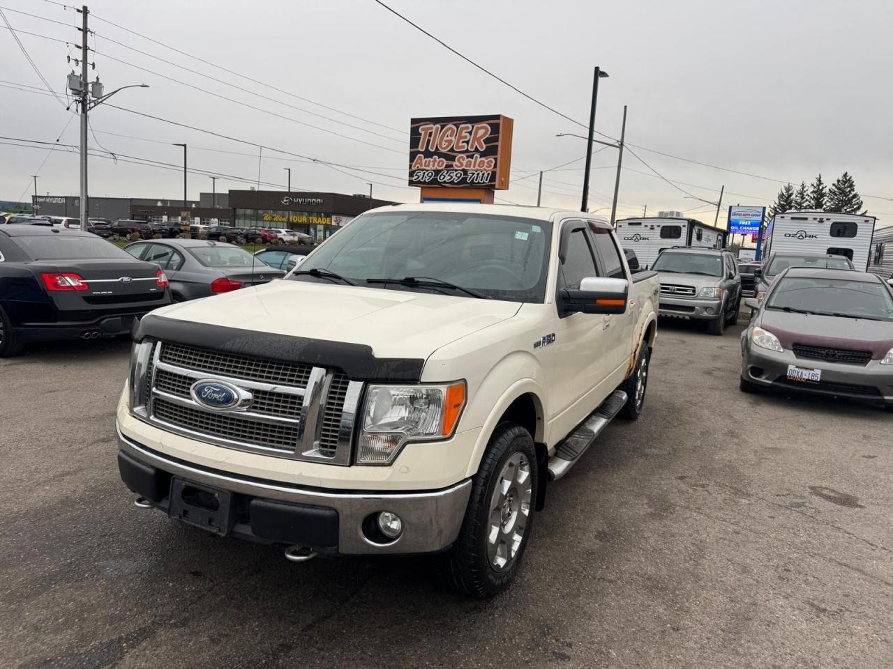 2009 Ford F-150 LARIAT, 4X4, LEATHER, RUNS WELL, AS IS SPECIAL