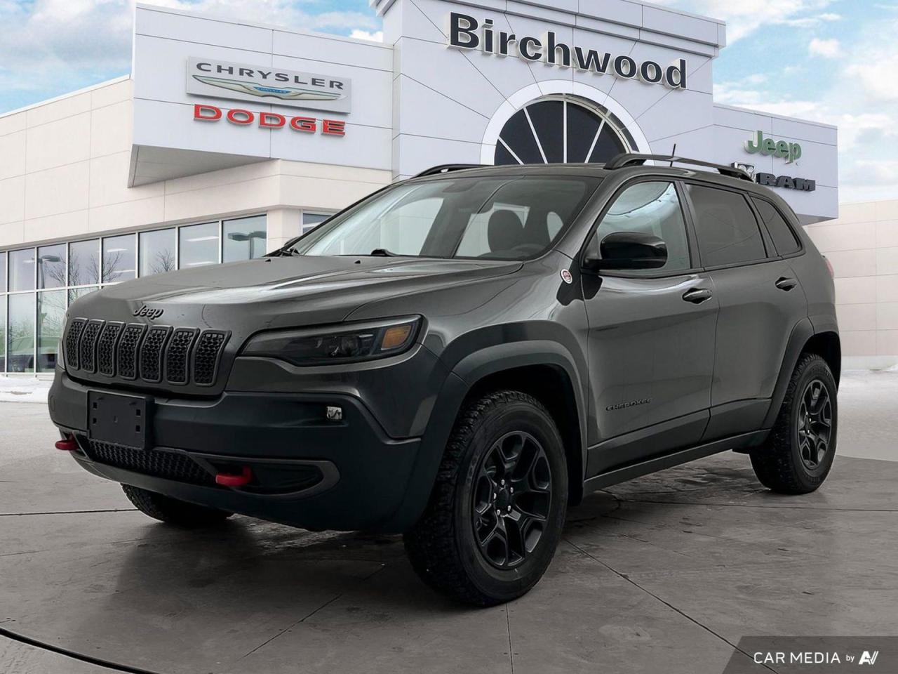 Used 2022 Jeep Cherokee Trailhawk No Accidents | Nappa Leather | Remote Start for sale in Winnipeg, MB