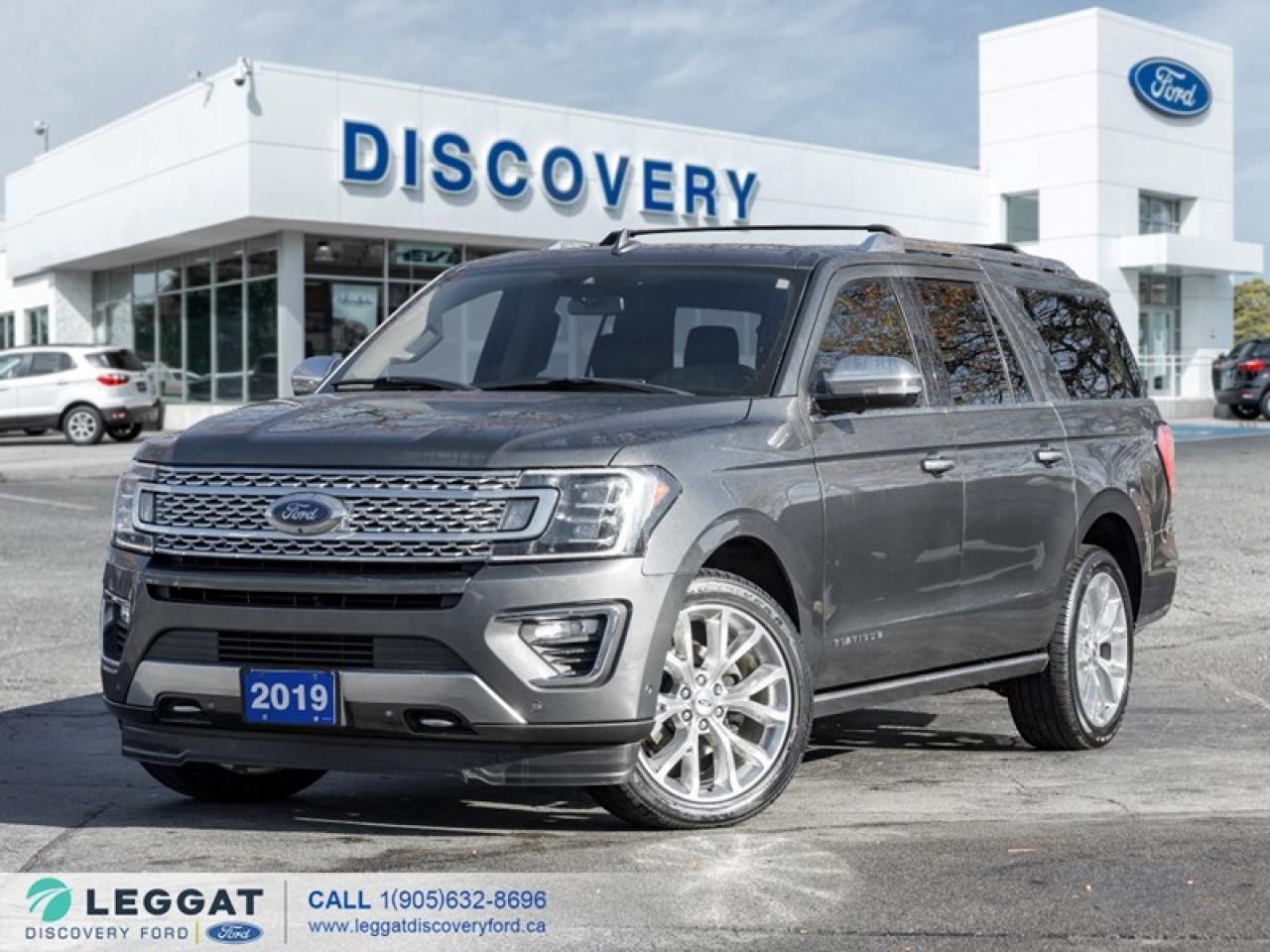 Used 2019 Ford Expedition Max Platinum Max | 4x4 | 3.5L | MAX TOW | CAPTAINS for sale in Burlington, ON