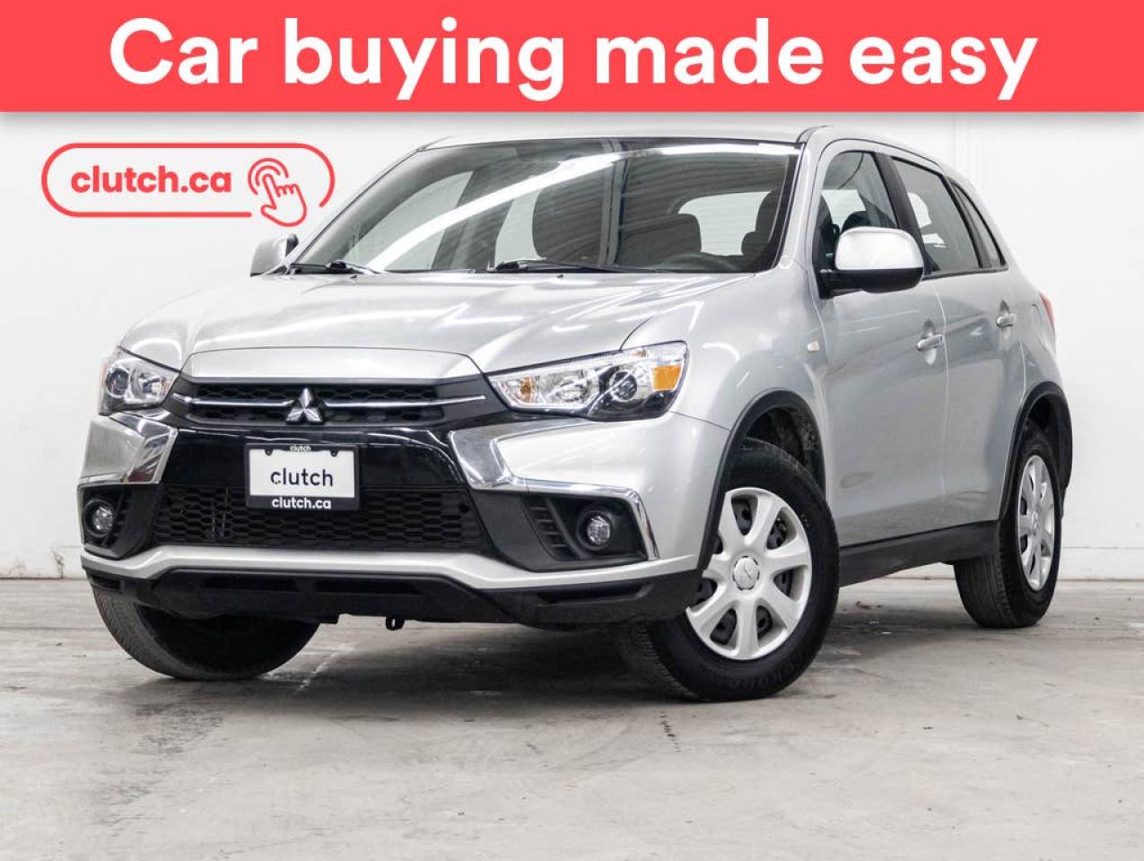 Used 2019 Mitsubishi RVR ES FWD w/ Apple CarPlay, Heated Front Seats, Rearview Cam for sale in Toronto, ON