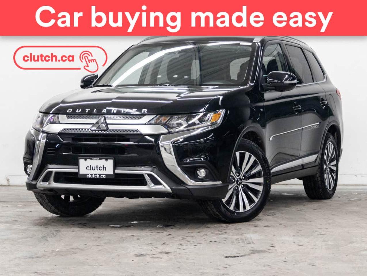 Used 2020 Mitsubishi Outlander GT S-AWC  w/ Apple CarPlay & Android Auto, Power Sunroof, Rearview Cam for sale in Toronto, ON