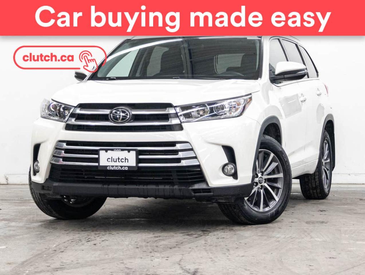 Used 2018 Toyota Highlander XLE AWD w/ Heated Front Seats , Power Sunroof, Nav for sale in Toronto, ON