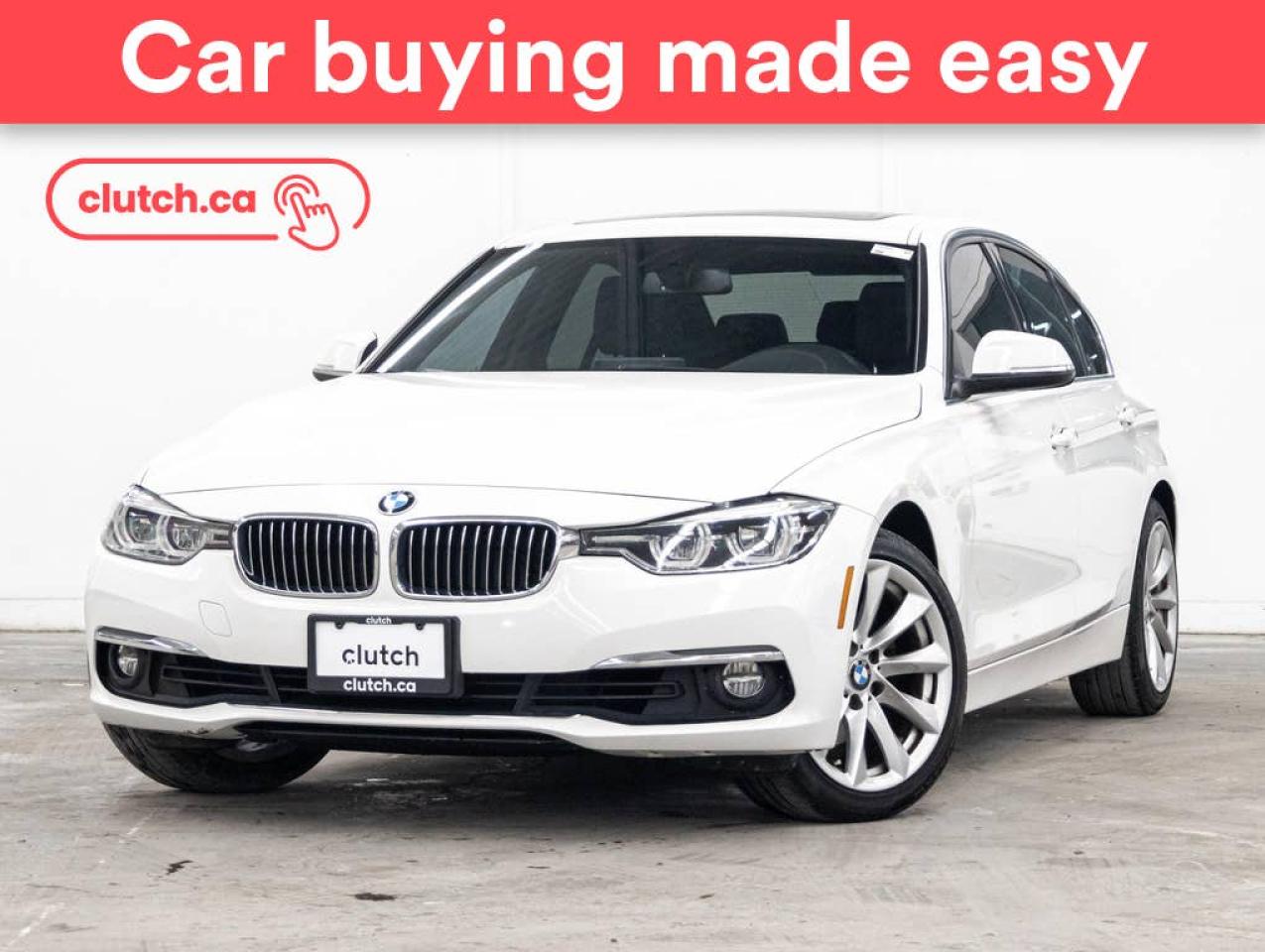 Used 2017 BMW 3 Series 330i xDrive AWD w/ Heated Front Seats, Power Sunroof, Nav for sale in Toronto, ON