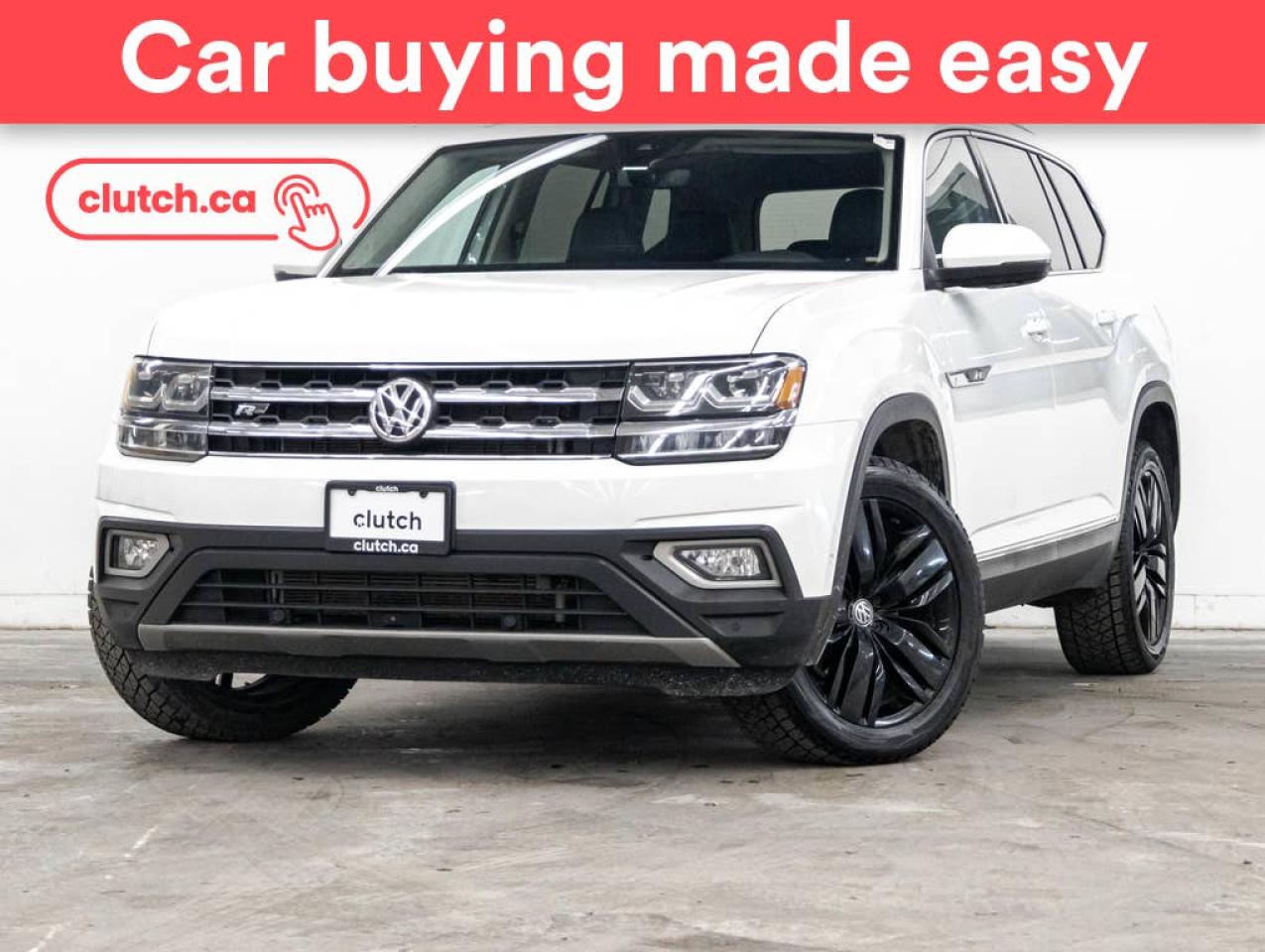 Used 2019 Volkswagen Atlas Execline AWD w/  R-Line Package   w/ Apple CarPlay & Android Auto, 360 Rearview Cam, Nav for sale in Toronto, ON