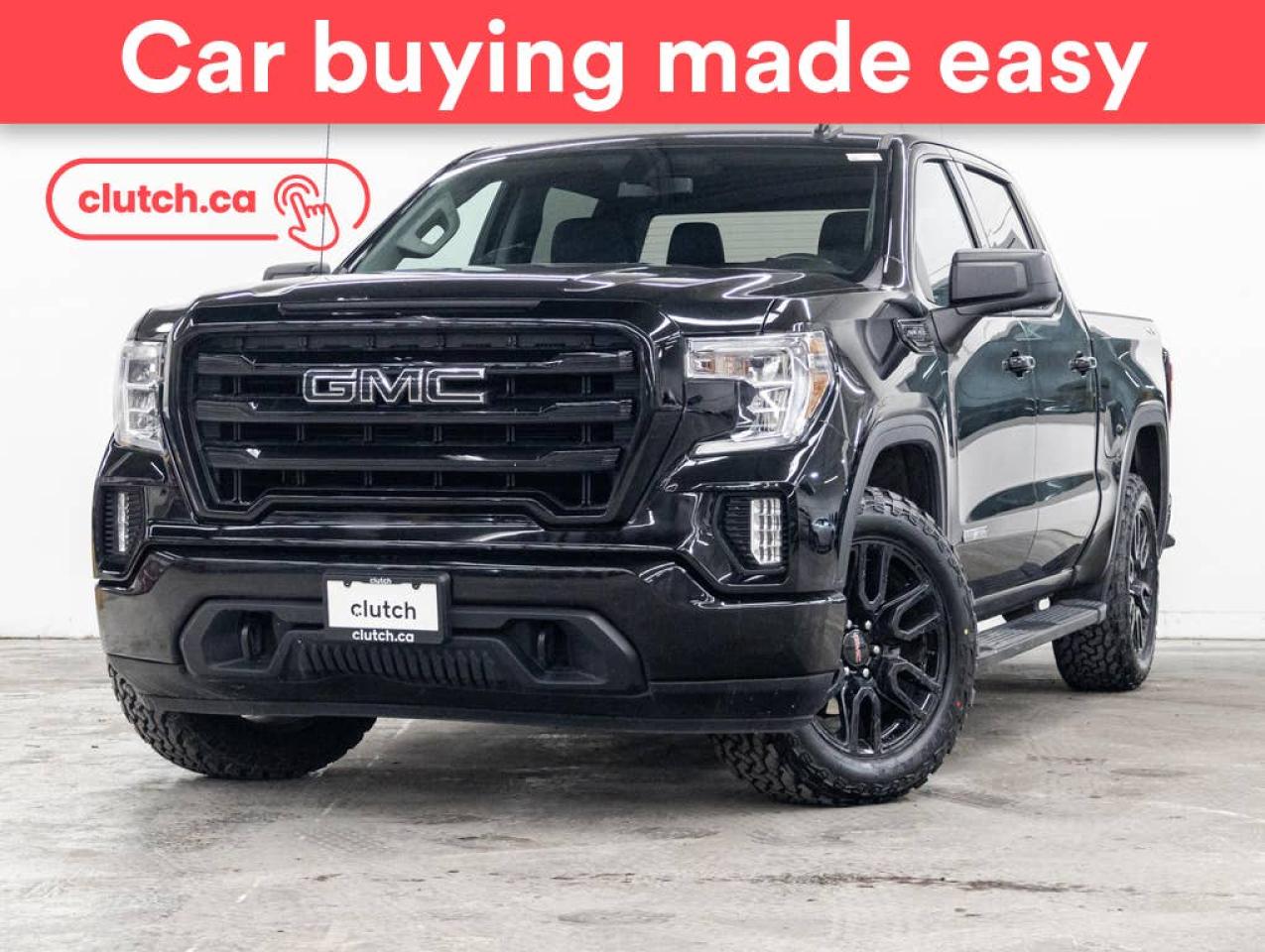 Used 2020 GMC Sierra 1500 Crew Cab Elevation 4WD w/ Apple CarPlay & Android Auto, Rearview Cam, A/C for sale in Toronto, ON