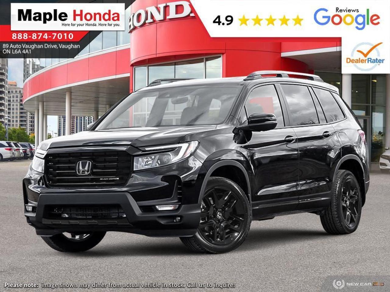 New 2025 Honda Passport Black Edition AWD for sale in Vaughan, ON