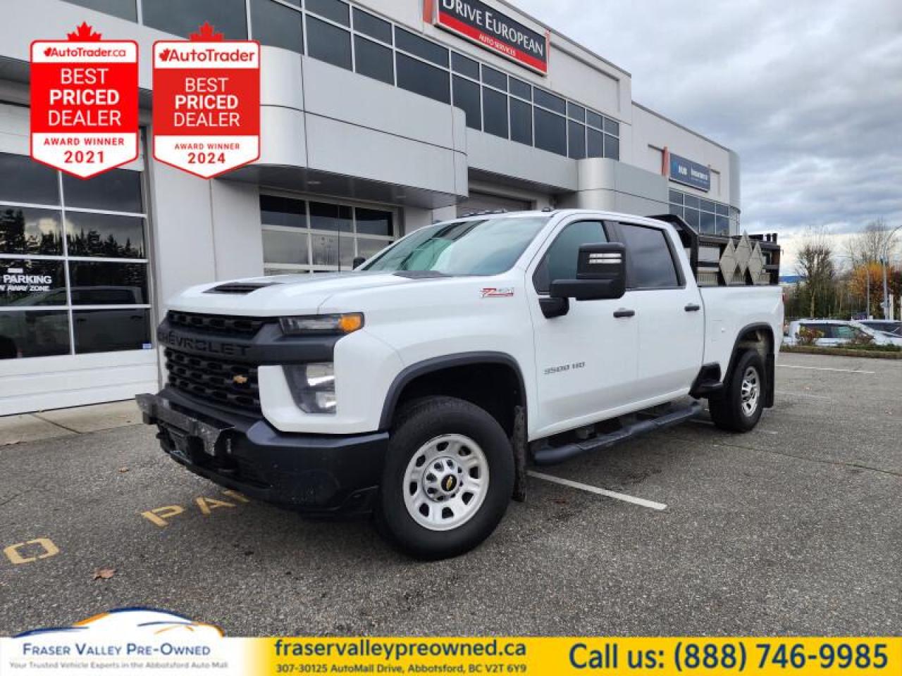 Used 2021 Chevrolet Silverado 3500HD Z71, Gas, Power Lift for sale in Abbotsford, BC