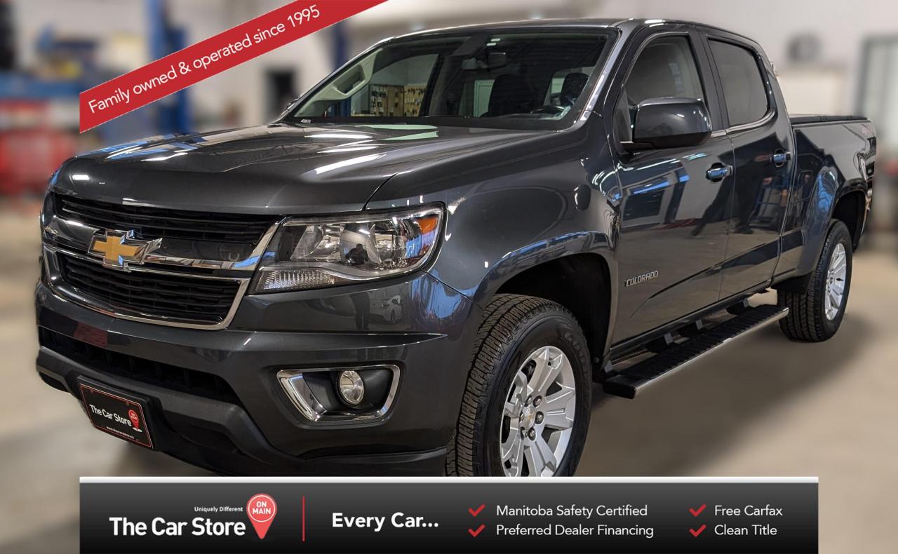 Used 2017 Chevrolet Colorado 4WD Crew LT| Carplay/Rear Cam/1 Owner/0 Accident for sale in Winnipeg, MB