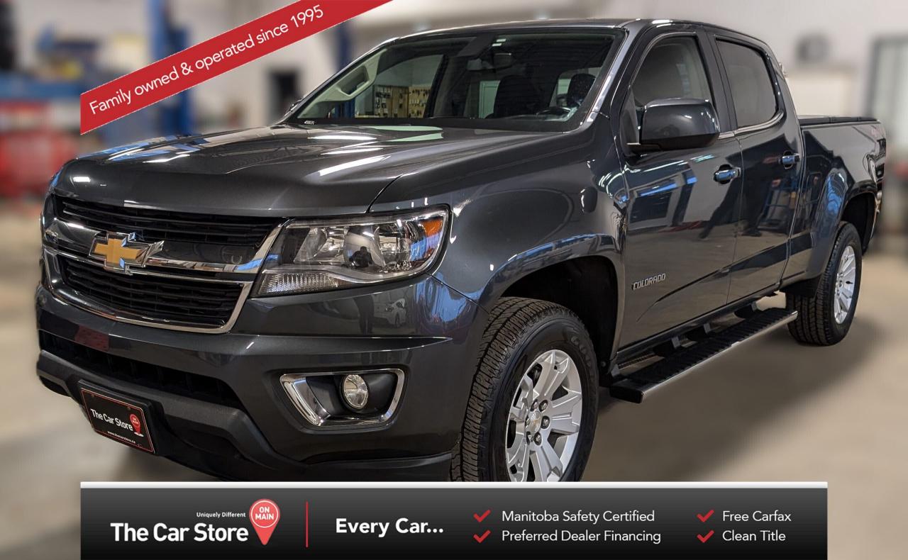 Used 2017 Chevrolet Colorado 4WD Crew LT Carplay/Rear Cam/1 Owner/0 Accident for sale in Winnipeg, MB