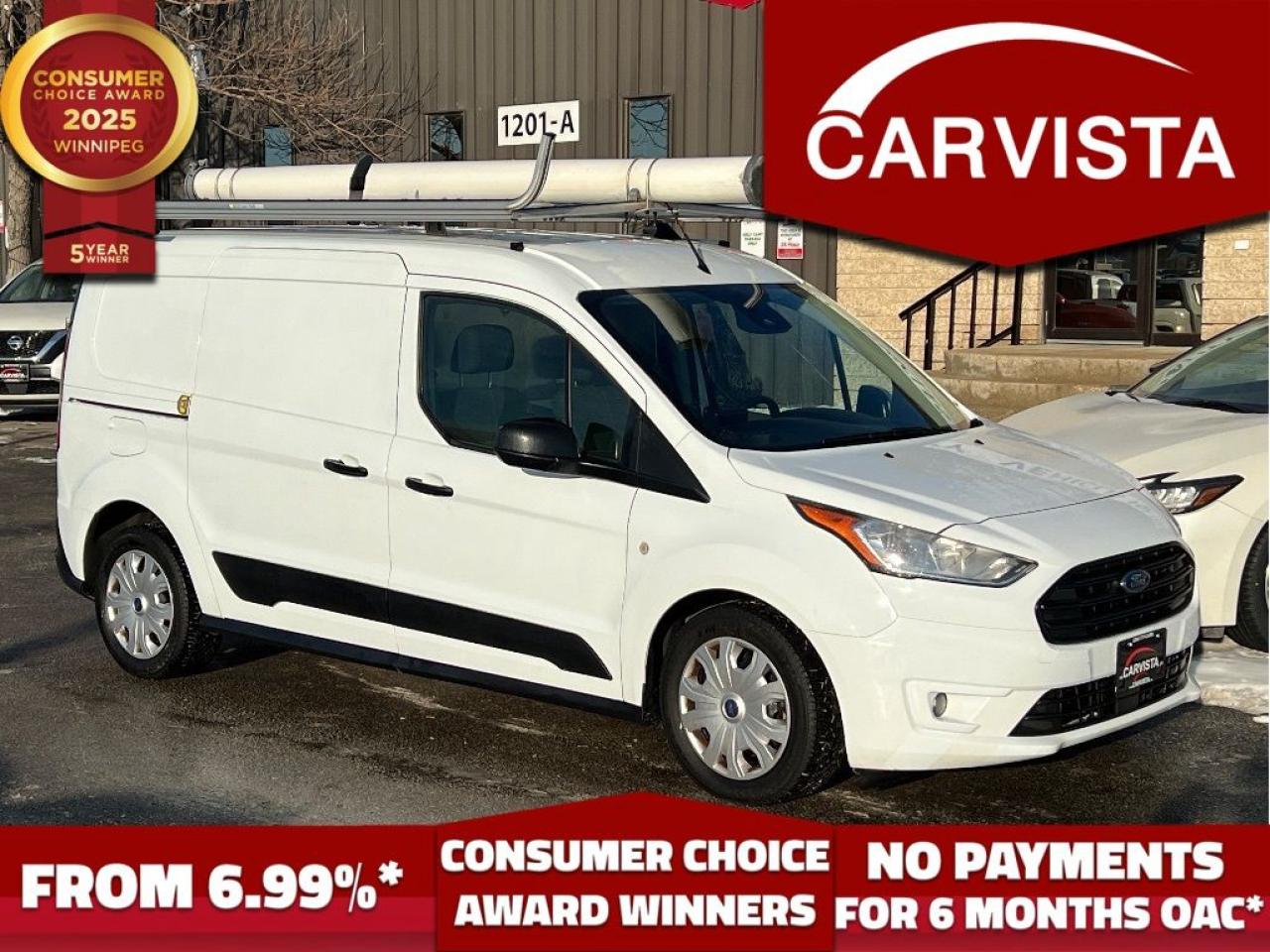 Used 2020 Ford Transit Connect XLT -ROOF RACK AND SHELVING/1 OWNER - for sale in Winnipeg, MB