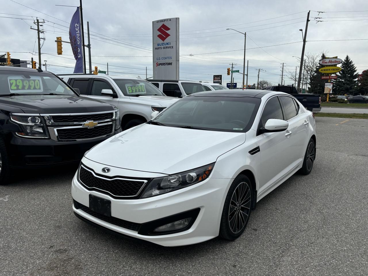 Used 2012 Kia Optima SX ~Leather ~Moonroof ~Nav ~Bluetooth ~Camera for sale in Barrie, ON