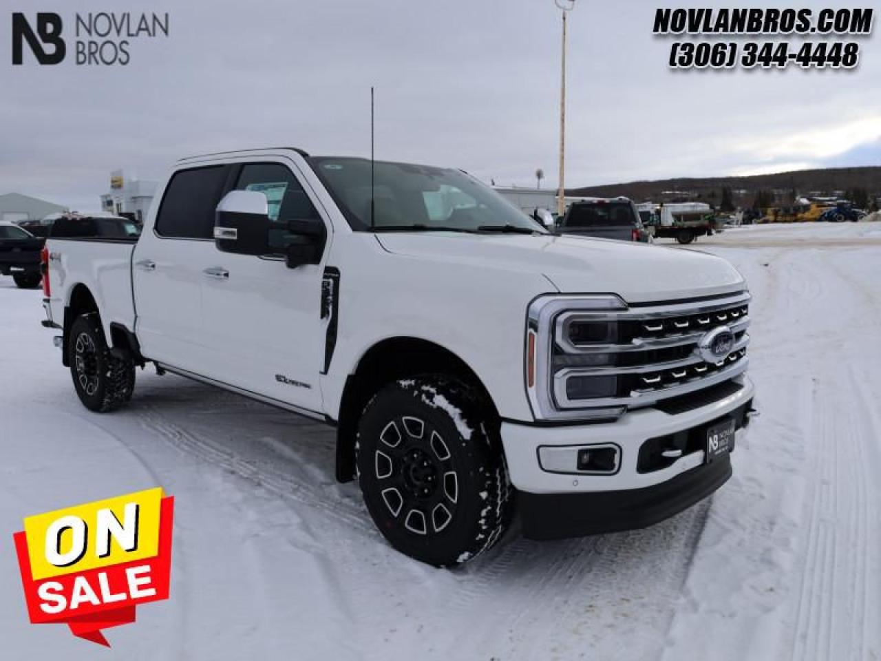 New 2024 Ford F-350 Super Duty Platinum  - Leather Seats for sale in Paradise Hill, SK