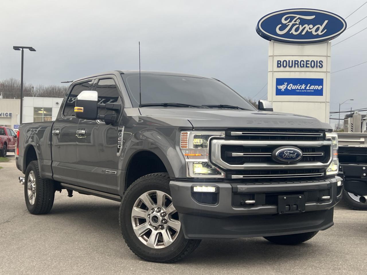 Used 2022 Ford F-250 Super Duty PLATINUM for sale in Midland, ON