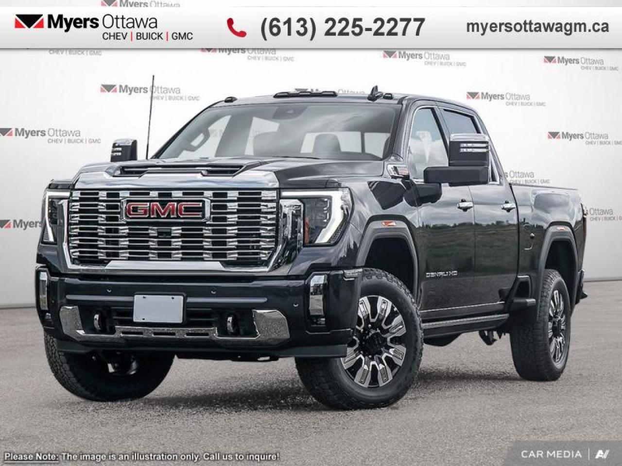 New 2025 GMC Sierra 3500 HD Denali  3500 HD DENALI, SRW, RESERVE PACKAGE 6.6 DURAMAX for sale in Ottawa, ON