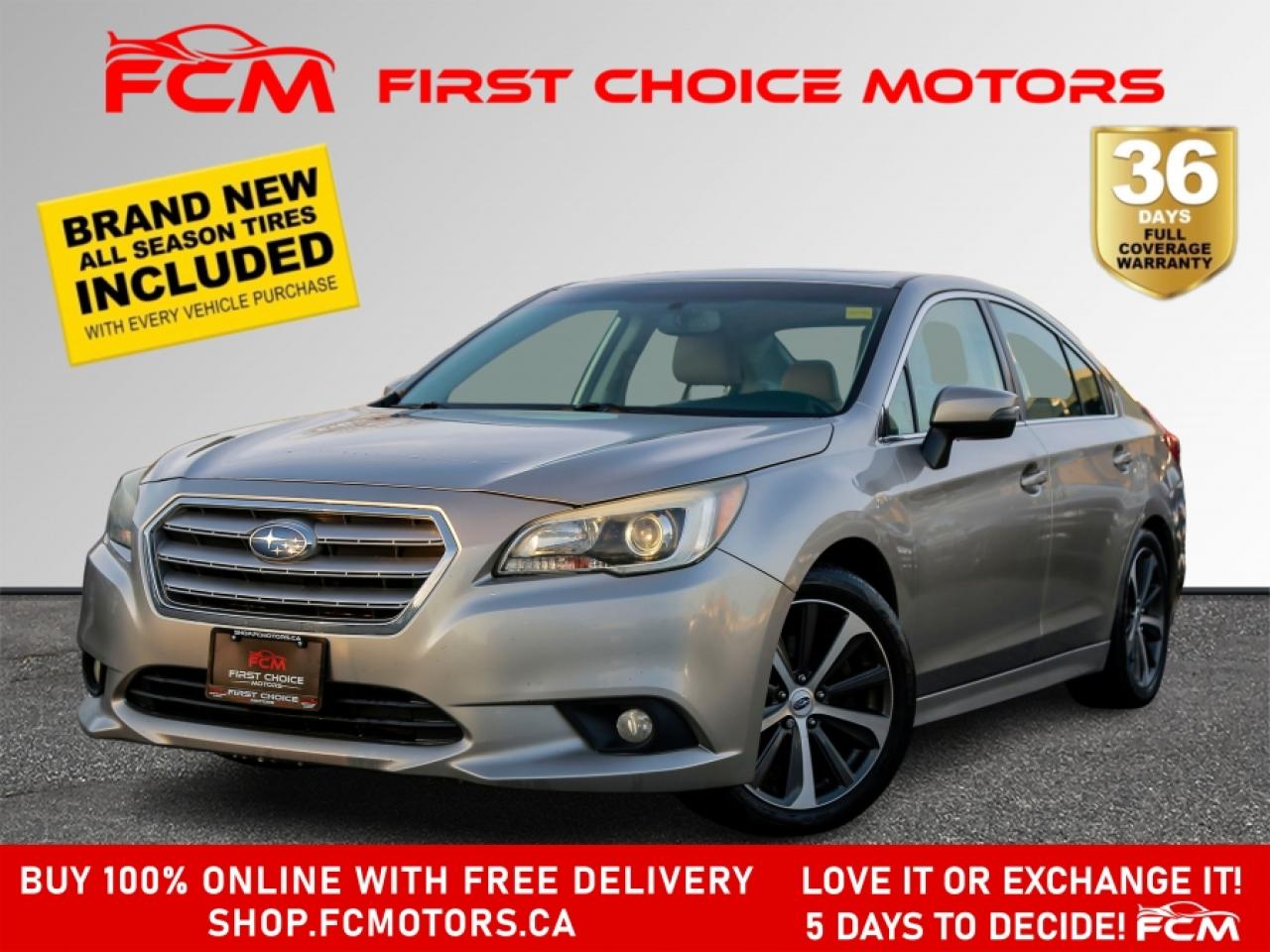 Used 2015 Subaru Legacy 3.6R LIMITED PACKAGE ~AUTOMATIC, FULLY CERTIFIED W for sale in North York, ON