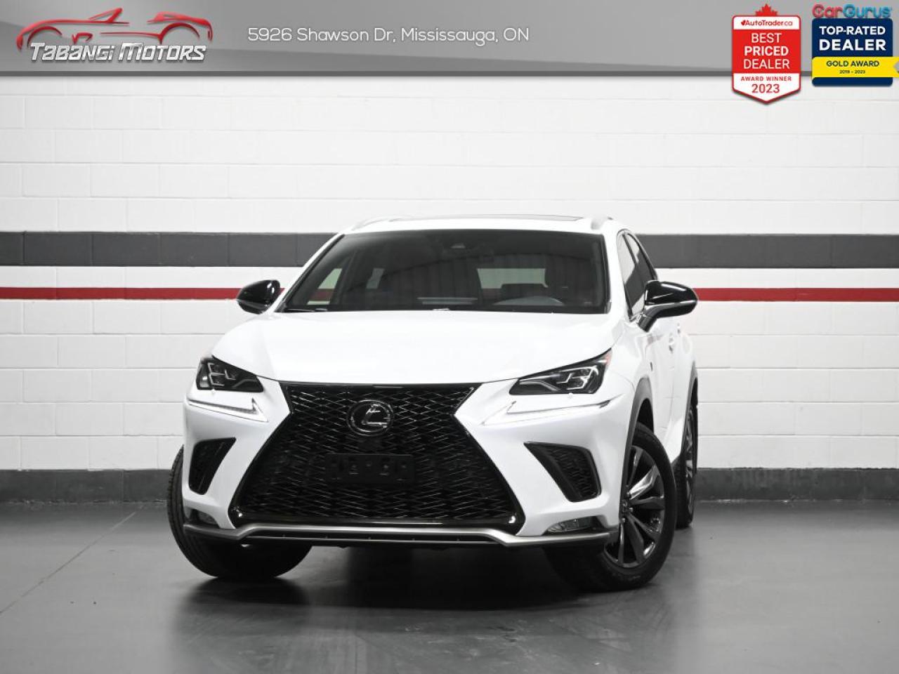 Used 2020 Lexus NX 300   F Sport No Accident Red trim Navigation Sunroof for sale in Mississauga, ON