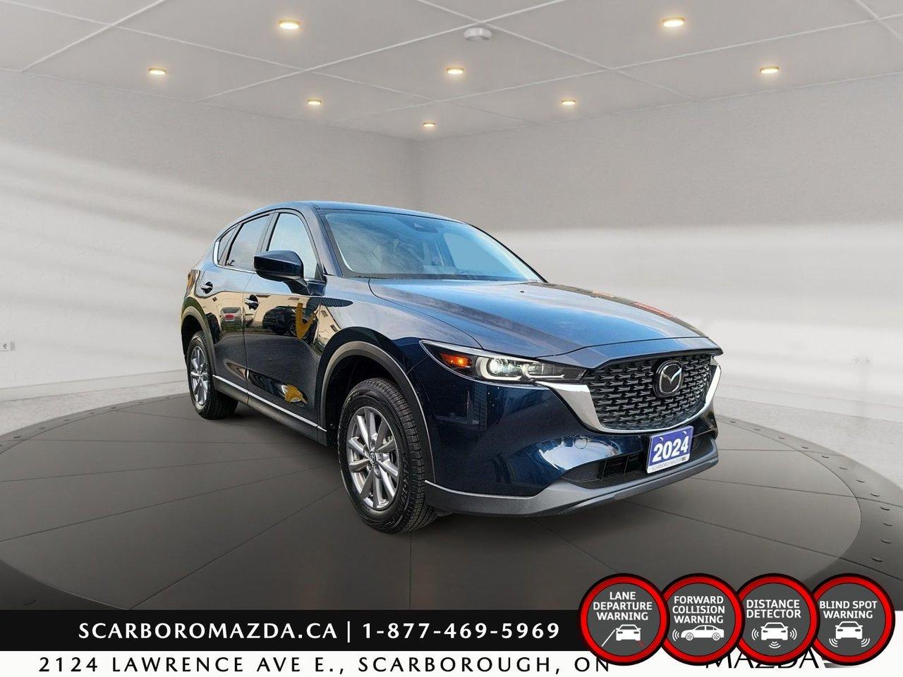 Used 2024 Mazda CX-5 AWD|LANE DEPARTURE|CLEAN CARFAX for sale in Scarborough, ON