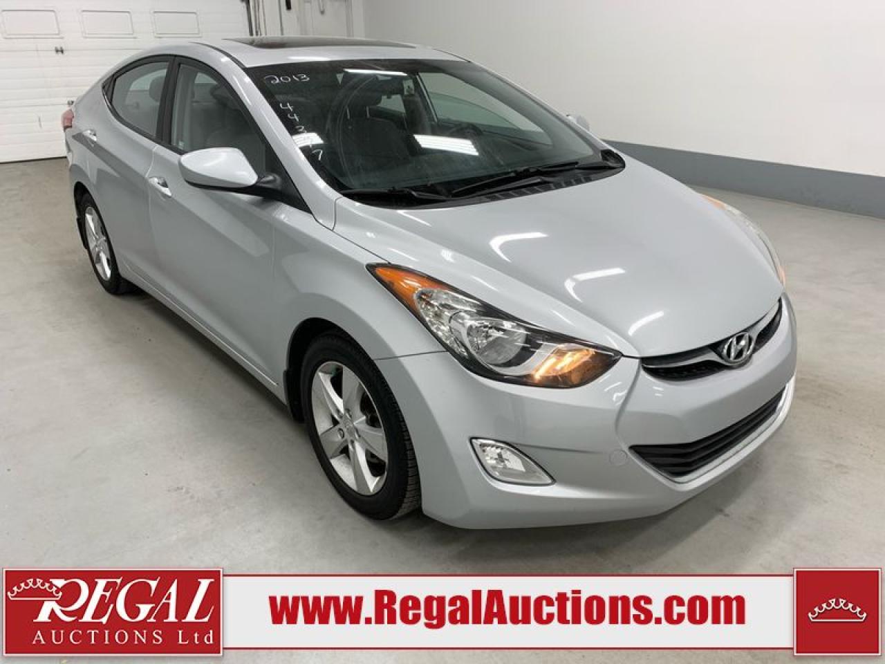 Used 2013 Hyundai Elantra GLS for sale in Calgary, AB