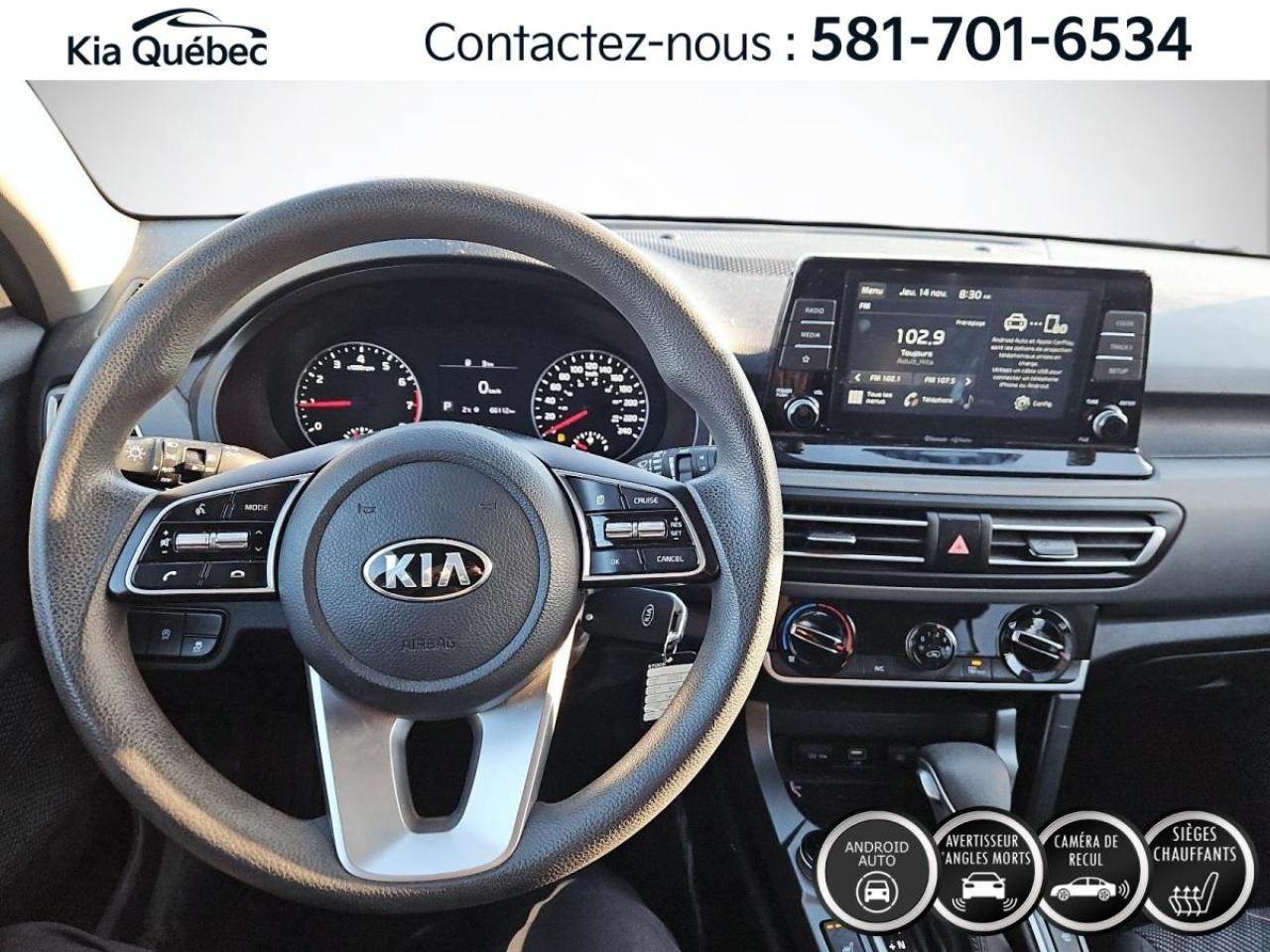 Used 2021 Kia Seltos LX * AWD* ANGLES MORTS* CARPLAY* SIEGES CHAUFFANTS for sale in Québec, QC